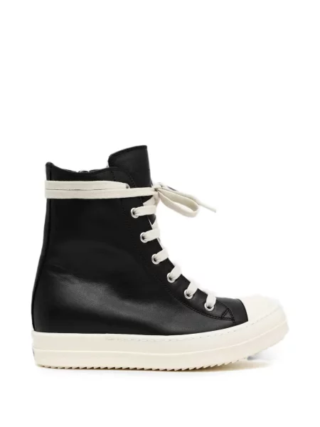 Top Rick Owens din piele negru