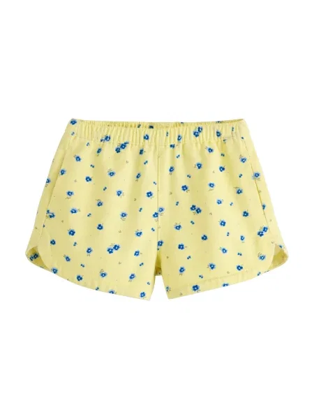 Next Pantaloni turcoaz / deschis galben