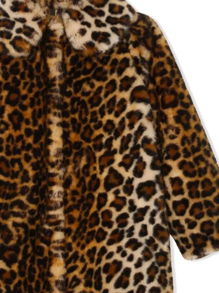Dětské kožich Dolce & Gabbana hnědý