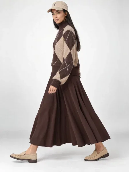 Pulover Vero Moda maro