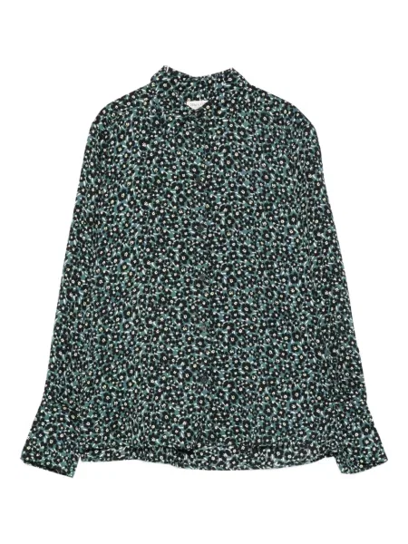 Cămașă Marc O'polo cu model floral cu imagine albastru