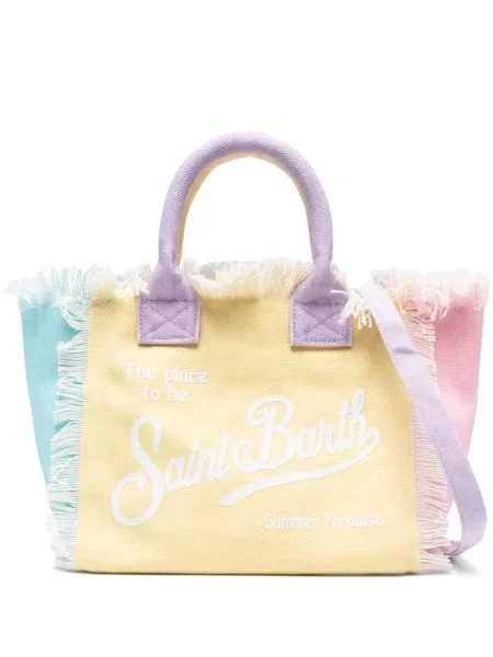Geantă shopper Mc2 Saint Barth galben