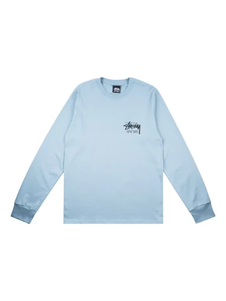 Tricou mânecă lungă Stüssy albastru