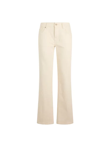Spodnie 7 For All Mankind beżowe