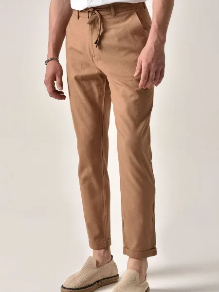 Antioch Pantaloni cămilă maro
