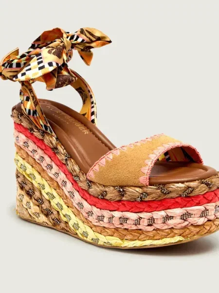 Sandale Kurt Geiger din piele bej