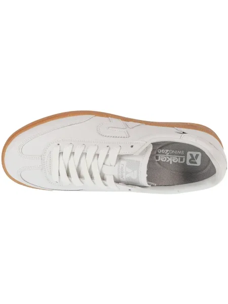 Sneakerși Rieker alb