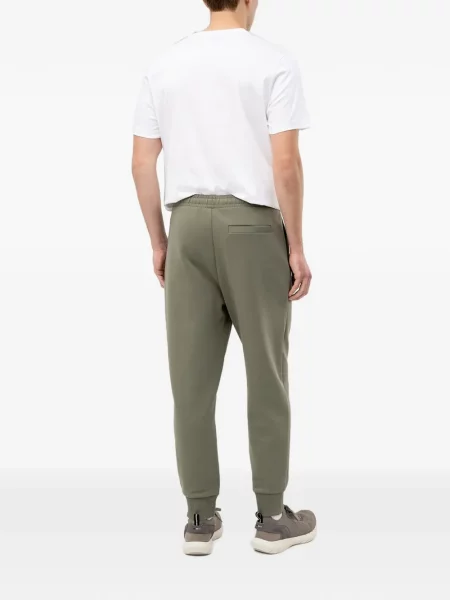 Pantaloni Boss alergare cu cordon verde