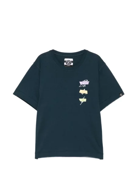 Koszulka Sport B. By Agnès B. z autografem zielona