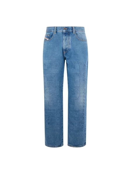 Jeansy Diesel eleganckie niebieskie