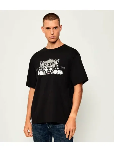 Kenzo Tricou | Oversize fit negru