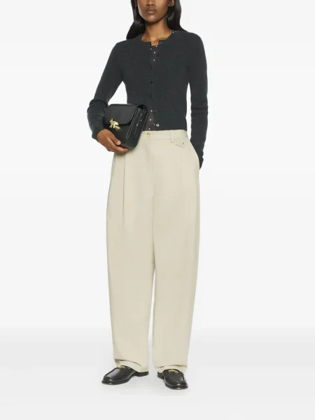 Pantaloni Maison Kitsune plisate