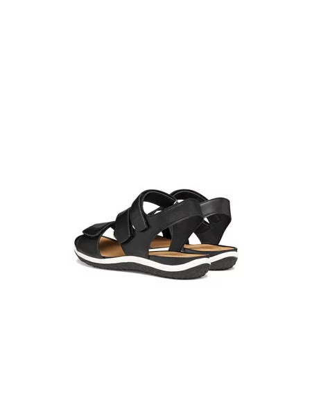 Basutės Geox D Sandal Vega juoda