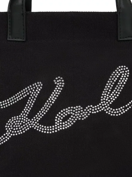 Чанта Karl Lagerfeld K/Signature черно