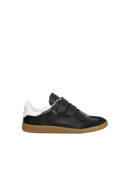 Sneakersy Isabel Marant skórzane czarne