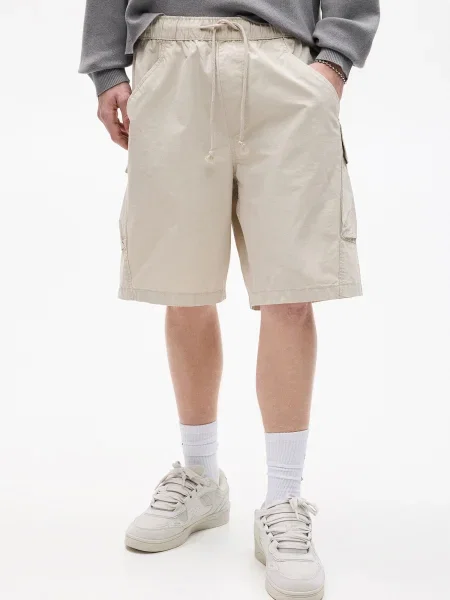 Pull&Bear Pantaloni cu STWD' bej