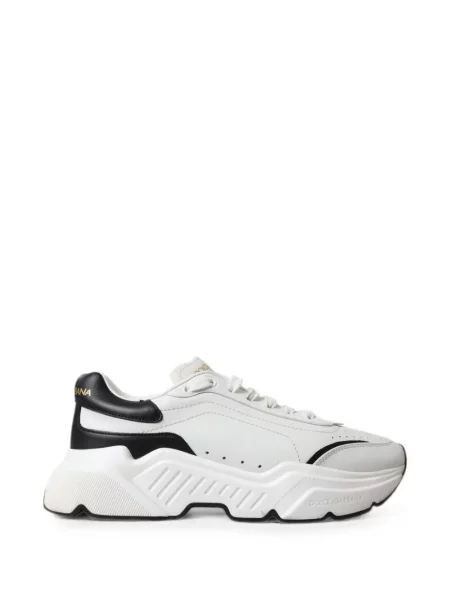 Sneakerși Dolce & Gabbana Daymaster din piele alb