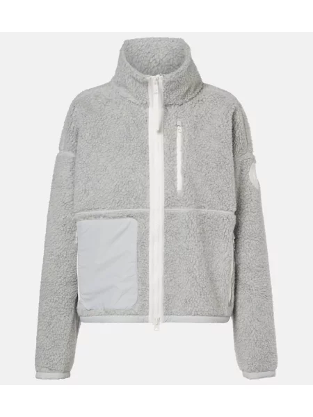 Geacă Canada Goose de lână gri