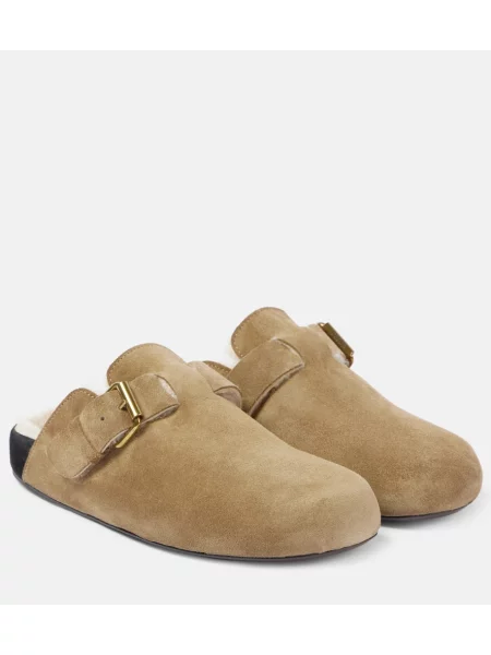 Cokle Isabel Marant iz semiša bež