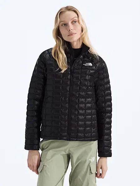 Демісезонна куртка The North Face W THERMOBALL JACKET чорний