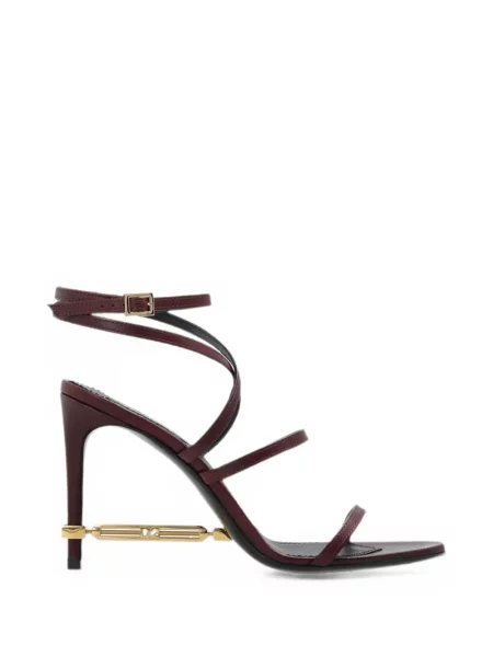 Sandale Dsquared2 din piele roșu