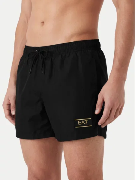 Emporio Armani Kopalne hlače črna