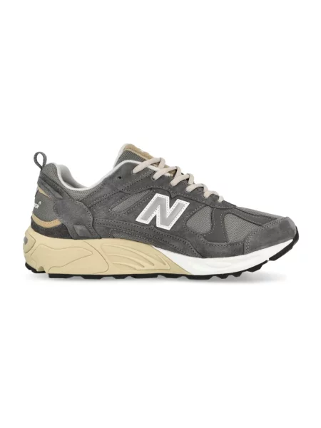 Sneakersy New Balance zamszowe szare