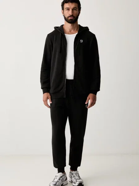 Puma compleu de trening pentru bărbați din Essentials Elevated negru