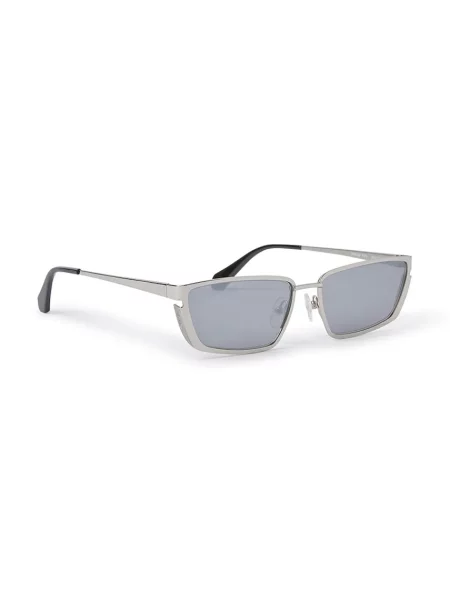 Off-White Ochelari de soare Argintiu alb