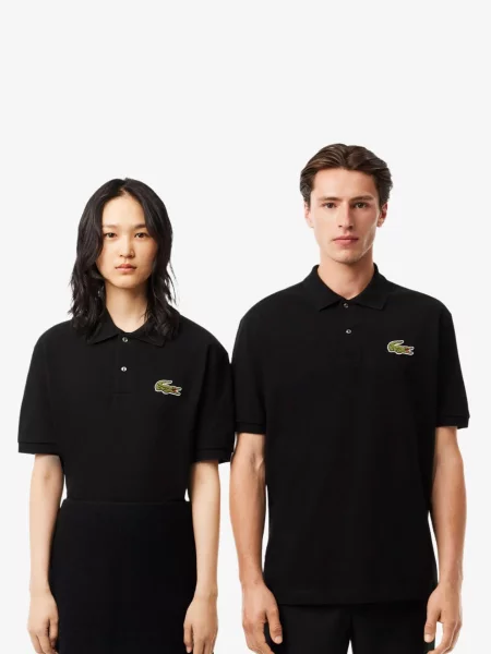 Дитяче поло Lacoste чорне