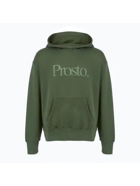 Hanorac pentru bărbați PROSTO Mizo Hoodie green verde