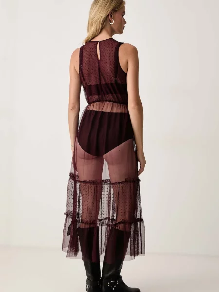 Расклешенное платье Allsaints