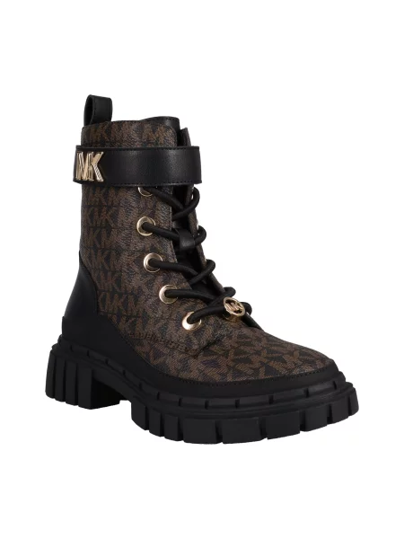 Michael Kors Kids Čizme BLAKE MK / crna smeđa