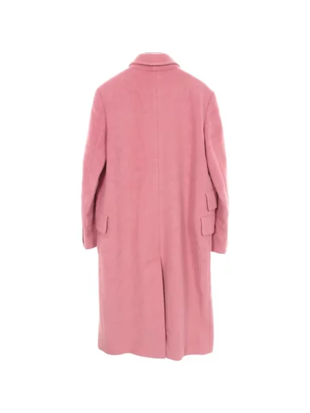 Palton Max Mara cu două rânduri de nasturi roz