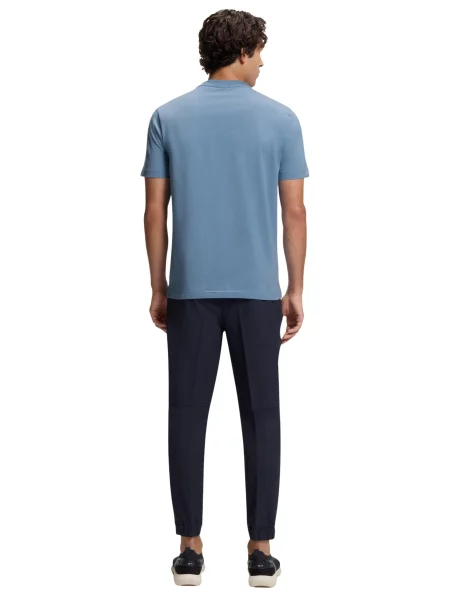 Tricou Boss stretch albastru