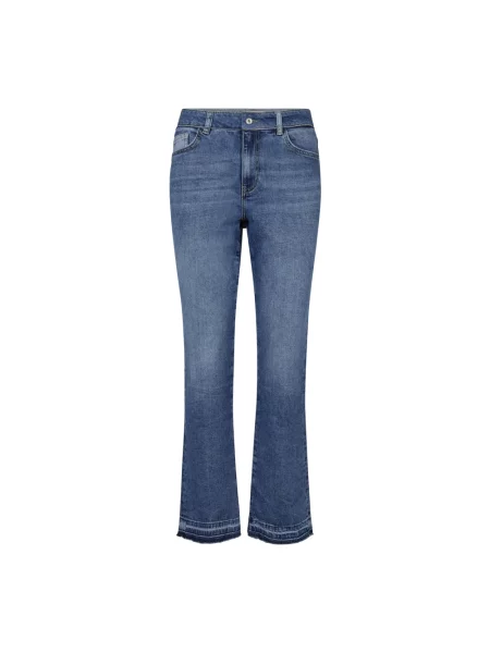 Jeansy Mos Mosh z wysoką talią niebieskie