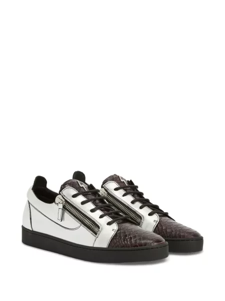 Sneakerși Giuseppe Zanotti Frankie argintiu