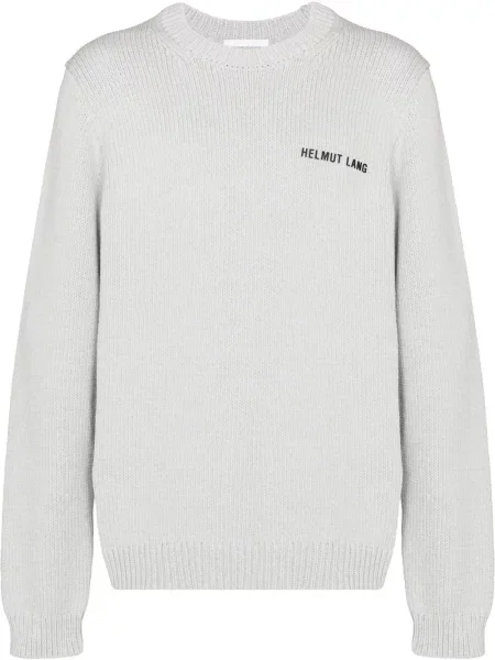 Pulover Helmut Lang tricotate gri