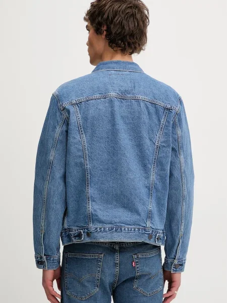 Levi's geacă de blugi din THE JACKET albastru