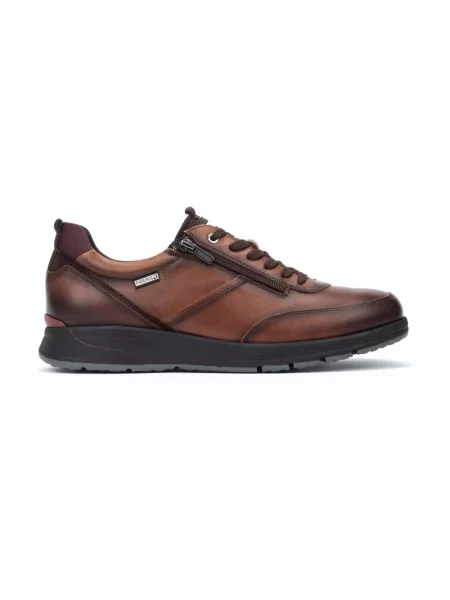 Sneakersy Pikolinos skórzane brązowe