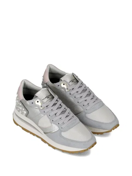 Sneakerși Philippe Model Paris argintiu