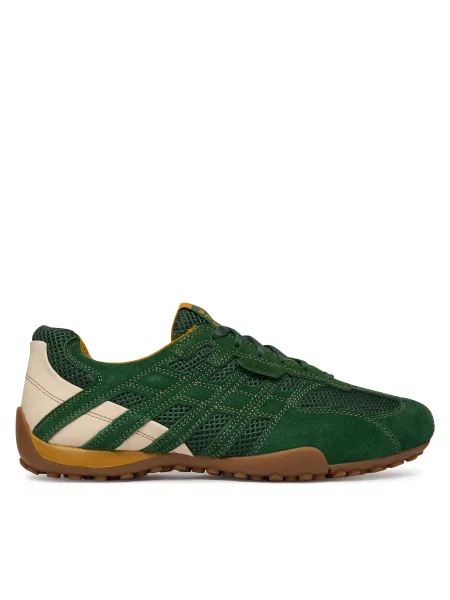 Kígyómintás sneaker Geox zöld
