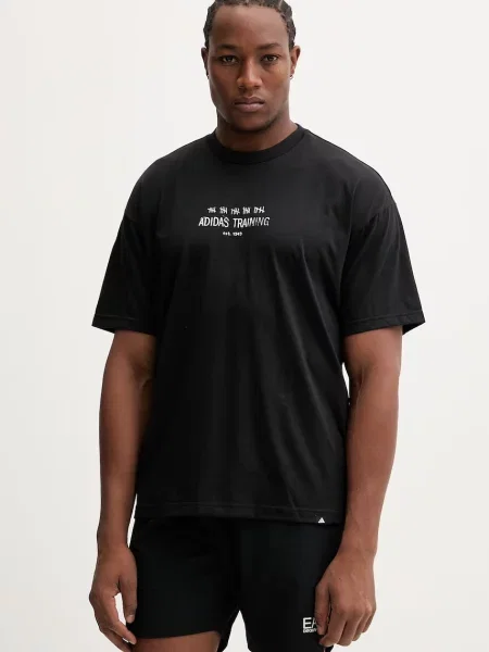 Adidas Performance T-shirt γυμναστικής Ανδρικό μαύρο