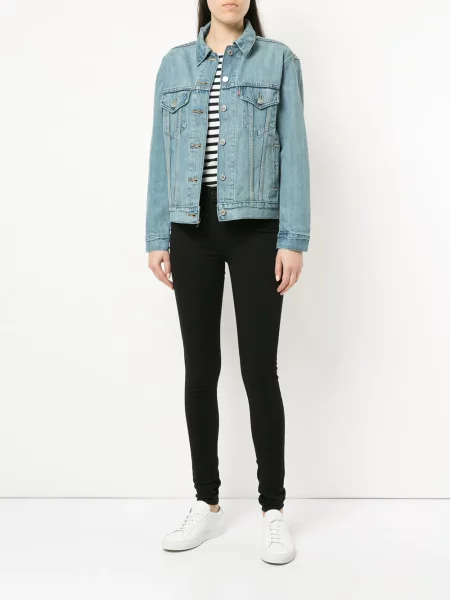 Blugi skinny Levi's® skinny fit negru