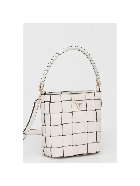 Guess torebka MAYLEE beżowy