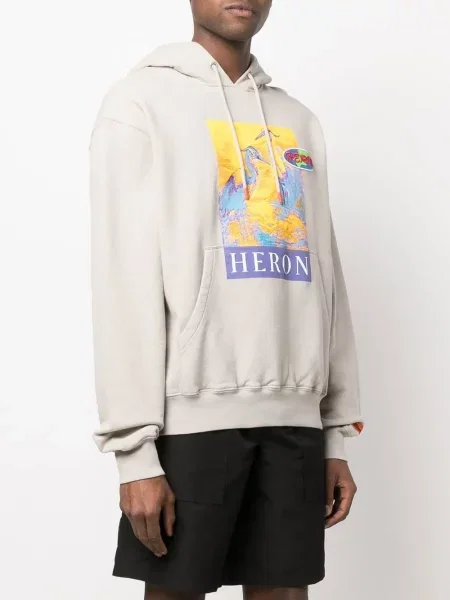 Mikina s kapucí Heron Preston s potiskem