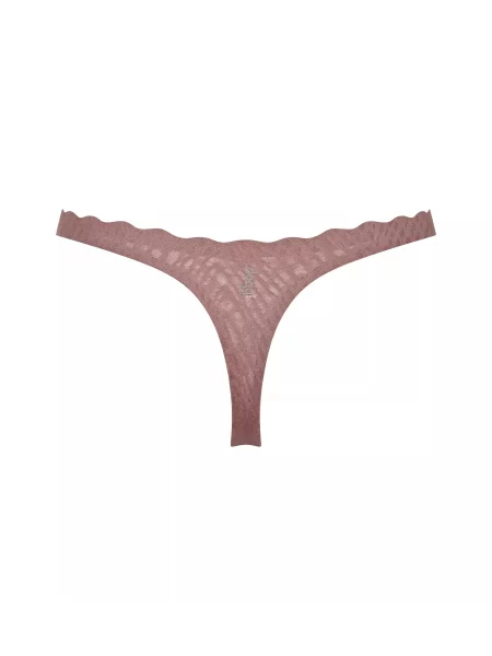 SLOGGI Tanga ZERO Feel Bliss brocart / gri maro