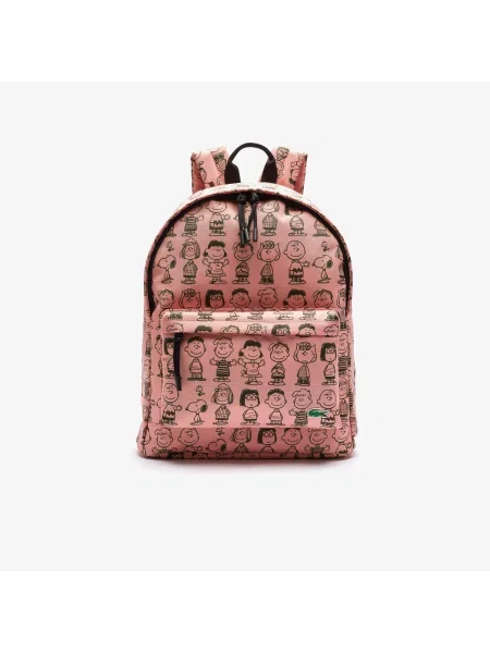 Lacoste рюкзак унісекс x Peanuts рожевий