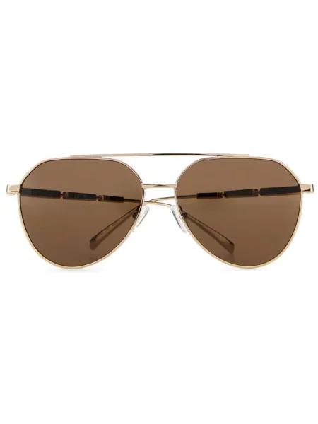 Ochelari de soare Alexander Mcqueen auriu