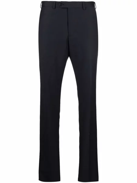 Pantaloni Emporio Armani albastru